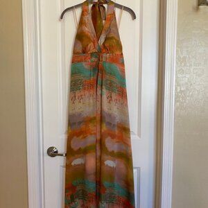 white christmas dresses Jessica Chiffon Rainbow Dress – Belle Muse